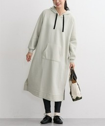 QUNTSTYLE（キュントスタイル）の「【マタニティウェア・授乳服】裏起毛マタニティパーカーワンピース（マタニティウェア/グッズ）」