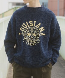 ITEMS URBANRESEARCH | 真冬の正解 カレッジロゴモールニット(ニット/セーター)