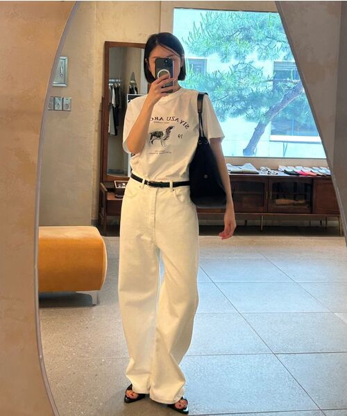 SIJN6087 アルコカーブデニム_Ivory