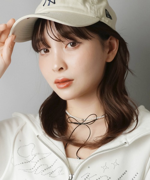 SPINNS(スピンズ)の「2連紐ネックレス/リボン(ネックレス・レディース・ブラック系その他・ONESIZE)」の2枚目の写真