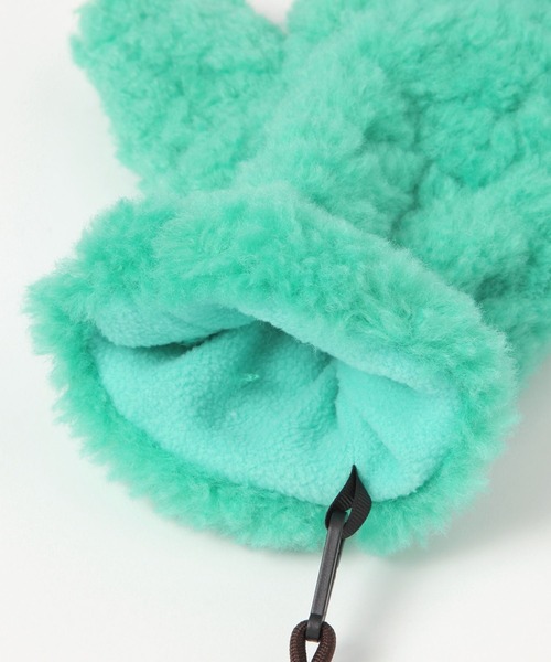 studio CLIP（スタディオクリップ）の「紐付きボアミトングローブ（手袋・レディース・グリーン/ブラウン/ナチュラル・FREE）」の19枚目の写真