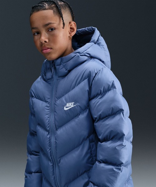 NIKE ナイキ フード付きダウンコート グレー NIKE ナイキ フード付きダウンコート グレー NIKE（ナイキ）｜ダウン