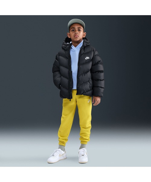 NIKE（ナイキ）の「ナイキ NIKE ナイキ YTH NSW TF ADP パファー ジャケット（ダウンジャケット/コート・キッズ・ブルーグレー/ブラック/ダークグリーン・130cm/140cm/150cm/160cm）」の12枚目の写真