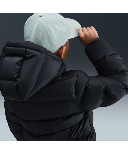 NIKE（ナイキ）の「ナイキ NIKE ナイキ YTH NSW TF ADP パファー ジャケット（ダウンジャケット/コート・キッズ・ブルーグレー/ブラック/ダークグリーン・130cm/140cm/150cm/160cm）」の11枚目の写真