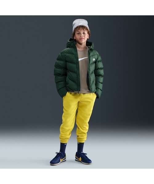 NIKE（ナイキ）の「ナイキ NIKE ナイキ YTH NSW TF ADP パファー ジャケット（ダウンジャケット/コート・キッズ・ブルーグレー/ブラック/ダークグリーン・130cm/140cm/150cm/160cm）」の6枚目の写真