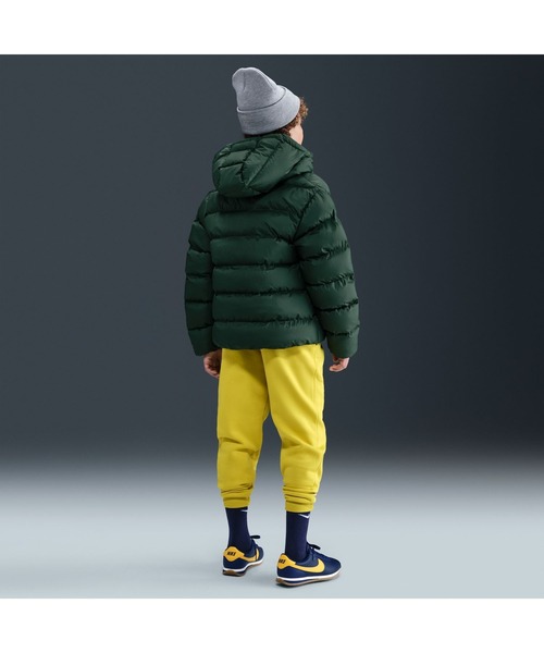 NIKE（ナイキ）の「ナイキ NIKE ナイキ YTH NSW TF ADP パファー ジャケット（ダウンジャケット/コート・キッズ・ブルーグレー/ブラック/ダークグリーン・130cm/140cm/150cm/160cm）」の7枚目の写真