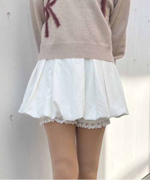 one way（ワンウェイ）の「バルーンスカート（スカート・レディース・オフホワイト/ブラック/ブラック系その他・FREE）」の14枚目の写真