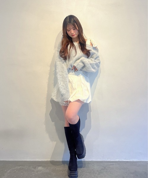 one way（ワンウェイ）の「バルーンスカート（スカート・レディース・オフホワイト/ブラック/ブラック系その他・FREE）」の13枚目の写真