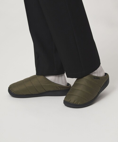SUBU(スブ)の「<SUBU>ORIGINALS F-LINE サンダル(サンダル・メンズ・ブラック/オリーブ/ダークグレー・M/S/L)」の4枚目の写真