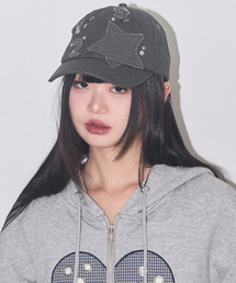 ILLIGO（イリゴ）の「129 Star Patch Ball Cap Charcoal（キャップ）」