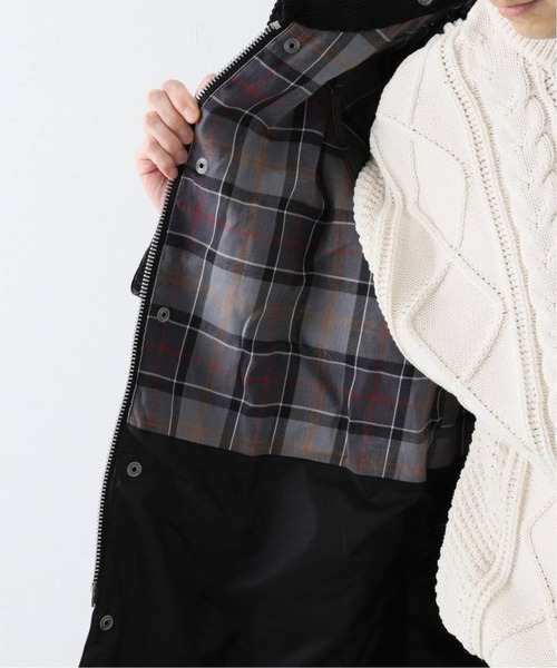 Barbour(バブアー)の「《再入荷》Barbour(バブアー) OS WAX BEDALE/ビデイル MWX1679(その他アウター・メンズ・カーキ/ブラック・40/38/36)」の4枚目の写真