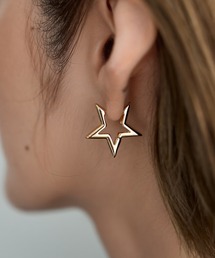 STYLE DELI（スタイルデリ）の「プチSTARフープピアス（ピアス（両耳用））」