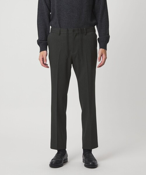 green label relaxing(グリーンレーベルリラクシング)の「A+ ポリエステルツイード スタンダード イージー スラックス -ウォッシャブル・ストレッチ-(スラックス・メンズ・ネイビー/ダークグリーン/ブラウン系・M/L/XL/S)」の7枚目の写真