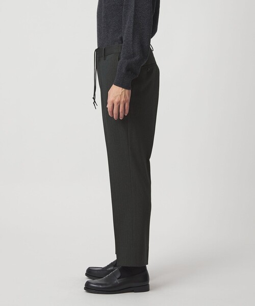 green label relaxing(グリーンレーベルリラクシング)の「A+ ポリエステルツイード スタンダード イージー スラックス -ウォッシャブル・ストレッチ-(スラックス・メンズ・ネイビー/ダークグリーン/ブラウン系・M/L/XL/S)」の8枚目の写真