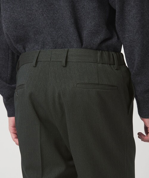 green label relaxing(グリーンレーベルリラクシング)の「A+ ポリエステルツイード スタンダード イージー スラックス -ウォッシャブル・ストレッチ-(スラックス・メンズ・ネイビー/ダークグリーン/ブラウン系・M/L/XL/S)」の11枚目の写真