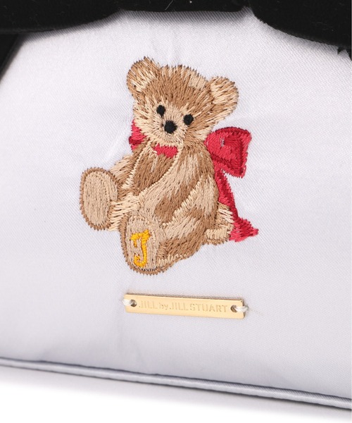 BEARシリーズ＞ベア刺繍ポーチ（ポーチ）｜JILL by JILL STUART