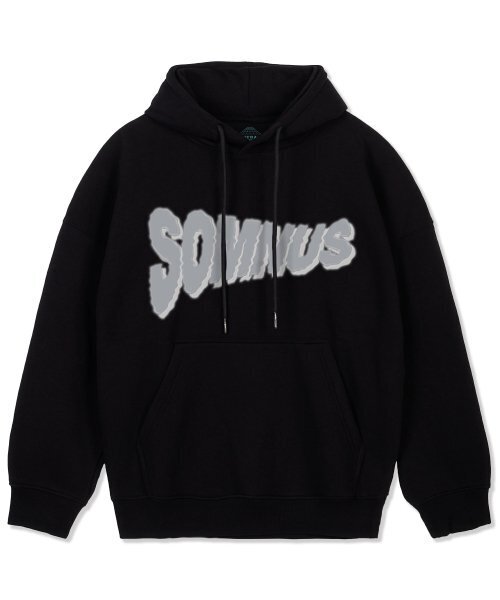 ASTRAL PROJECTION(アストラルプロジェクション)の「サムナス ワイドショルダーフードパーカー_ブラック(パーカー・メンズ・その他・LARGE/MEDIUM/X-LARGE/XX-LARGE)」の1枚目の写真
