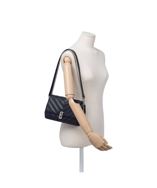 JESTINA(ジェイエスティナ)の「MITE SM キルティングクロス BK (JHNCHE4BS450BK010)(メッセンジャーバッグ・レディース・ブラック・FREE)」の8枚目の写真