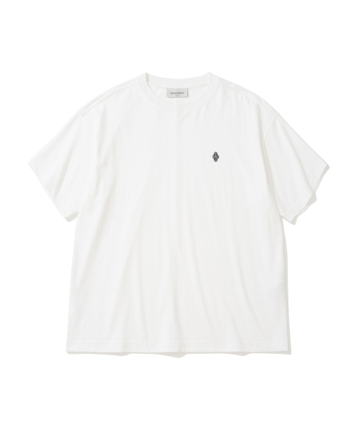 UNIFORM BRIDGE(ユニフォームブリッジ)の「oversized logo s/s t-shirt off white(Tシャツ/カットソー・メンズ・その他・MEDIUM/LARGE/X-LARGE/XX-LARGE)」の1枚目の写真
