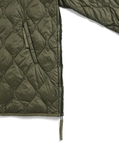 TAION（タイオン）の「TAION MILITARY M65 LINER W-ZIP DOWN JKT (SOFT SHELL) (TAION-M65LSZBML-1)（ダウンジャケット/コート・メンズ・ブラック/オリーブ・SMALL/MEDIUM/LARGE/X-LARGE）」の17枚目の写真