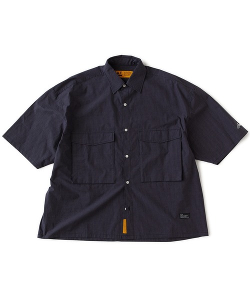 FAT(エフエイティー)の「CROPWEP(シャツ/ブラウス・メンズ・オフホワイト/ブラック・JUMBO(XXL)/FAT(XL)/SKINNY(L)/TITCH(M))」の1枚目の写真