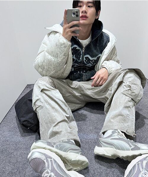 suade（スエード）の「NYLON CARGO PANTS [LIGHT GRAY]（その他パンツ・レディース・その他・SMALL）」の6枚目の写真