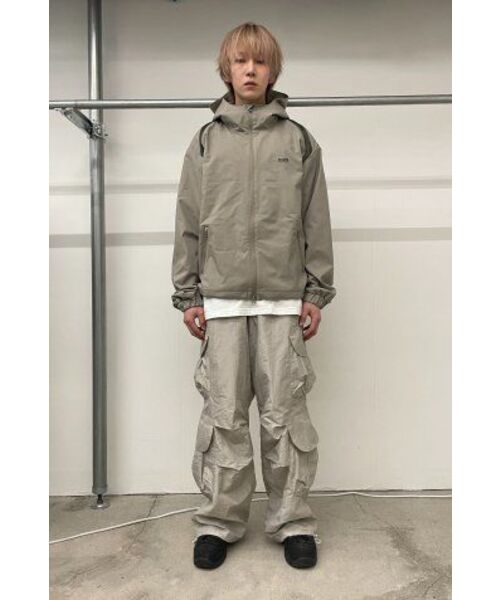 suade（スエード）の「NYLON CARGO PANTS [LIGHT GRAY]（その他パンツ・レディース・その他・SMALL）」の2枚目の写真