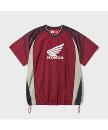 スピードトラックナイロンTシャツ レッド