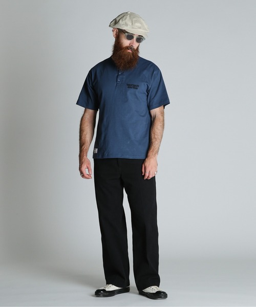 schott（ショット）の「Schott/ショット/KERSEY TROUSERS/カルゼ パンツ（スラックス・メンズ・ナチュラル/ブラック・30/32/34/36）」の10枚目の写真