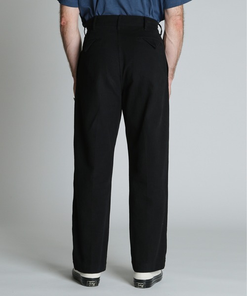 schott（ショット）の「Schott/ショット/KERSEY TROUSERS/カルゼ パンツ（スラックス・メンズ・ナチュラル/ブラック・30/32/34/36）」の4枚目の写真