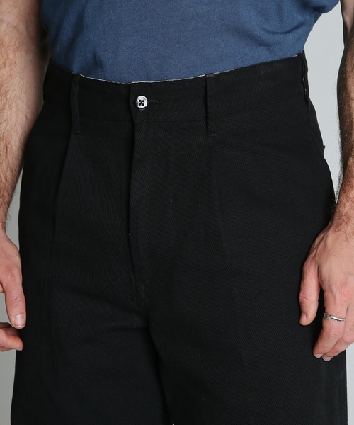 schott（ショット）の「Schott/ショット/KERSEY TROUSERS/カルゼ パンツ（スラックス・メンズ・ナチュラル/ブラック・30/32/34/36）」の5枚目の写真