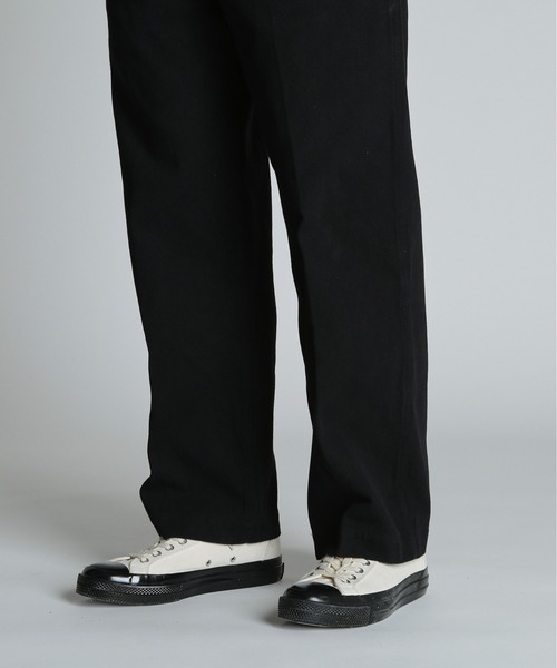 schott（ショット）の「Schott/ショット/KERSEY TROUSERS/カルゼ パンツ（スラックス・メンズ・ナチュラル/ブラック・30/32/34/36）」の7枚目の写真