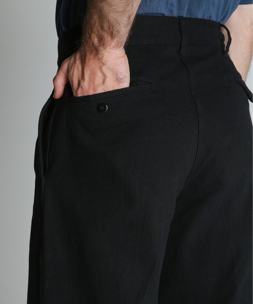 schott（ショット）の「Schott/ショット/KERSEY TROUSERS/カルゼ パンツ（スラックス・メンズ・ナチュラル/ブラック・30/32/34/36）」の8枚目の写真