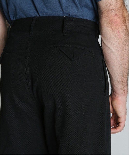 schott（ショット）の「Schott/ショット/KERSEY TROUSERS/カルゼ パンツ（スラックス・メンズ・ナチュラル/ブラック・30/32/34/36）」の9枚目の写真