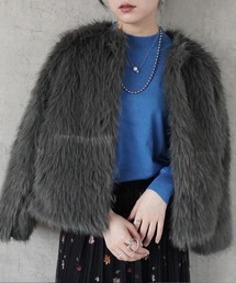 perky room（パーキールーム）の「シャギーコート（その他アウター）」