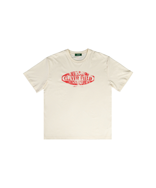 CLEVER FIELD（クレバーフィールド）の「ヴィンテージシグネチャーポイント半袖Tシャツ_クリーム（Tシャツ/カットソー・メンズ・その他・LARGE/X-LARGE）」の2枚目の写真