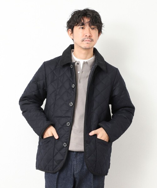 Traditional Weatherwear（トラディショナルウェザーウェア）の「【Traditional weatherwear】WAVERLY WOOL SAXONY 25AW（ブルゾン・メンズ・ネイビー/チャコールグレー・36/38/40/42）」の18枚目の写真