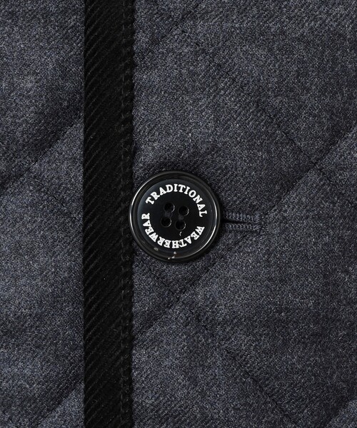 Traditional Weatherwear（トラディショナルウェザーウェア）の「【Traditional weatherwear】WAVERLY WOOL SAXONY 25AW（ブルゾン・メンズ・ネイビー/チャコールグレー・36/38/40/42）」の5枚目の写真