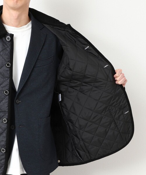 Traditional Weatherwear（トラディショナルウェザーウェア）の「【Traditional weatherwear】WAVERLY WOOL SAXONY 25AW（ブルゾン・メンズ・ネイビー/チャコールグレー・36/38/40/42）」の13枚目の写真