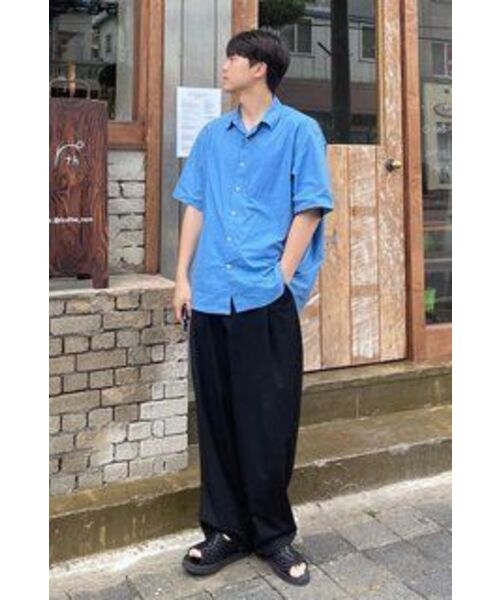 NONBLANK(ノンブランク)の「ワンタックカーブドワイドスラックス_BLACK(スラックス・メンズ・その他・X-LARGE/MEDIUM/LARGE/SMALL)」の11枚目の写真