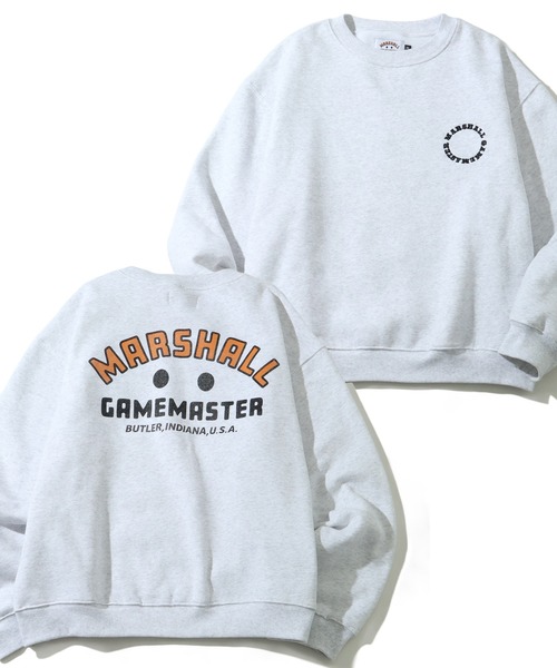 MARSHALL GAMEMASTER(マーシャルゲームマスター)の「【MARSHALL GAMEMASTER/マーシャル ゲームマスター】Classic Crest Logo Crewneck Sweat/クラシック クレスト ロゴ クルーネック スウェット(スウェット・メンズ・チャコールグレー/ブラック/アッシュグレー・XL/L/M)」の21枚目の写真