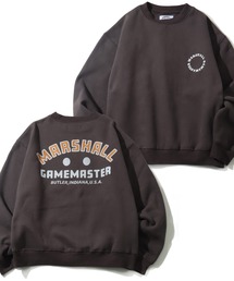 MARSHALL GAMEMASTER（マーシャルゲームマスター）の「【MARSHALL GAMEMASTER/マーシャル ゲームマスター】Classic  Crest Logo Crewneck Sweat/クラシック クレスト ロゴ クルーネック スウェット（スウェット）」