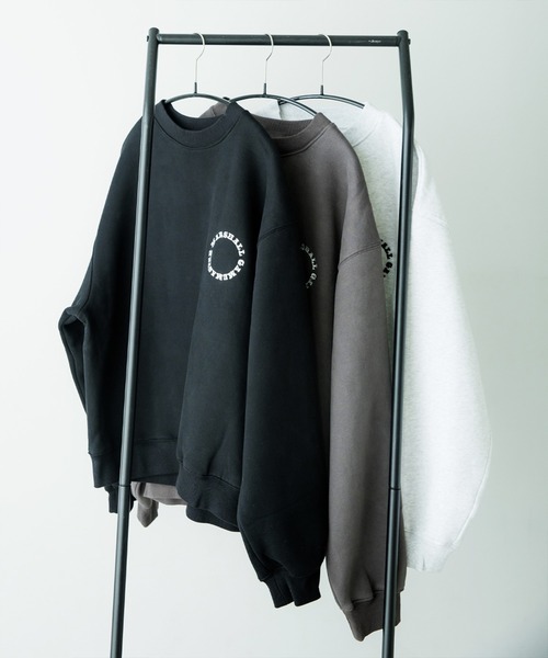 MARSHALL GAMEMASTER(マーシャルゲームマスター)の「【MARSHALL GAMEMASTER/マーシャル ゲームマスター】Classic Crest Logo Crewneck Sweat/クラシック クレスト ロゴ クルーネック スウェット(スウェット・メンズ・チャコールグレー/ブラック/アッシュグレー・XL/L/M)」の15枚目の写真