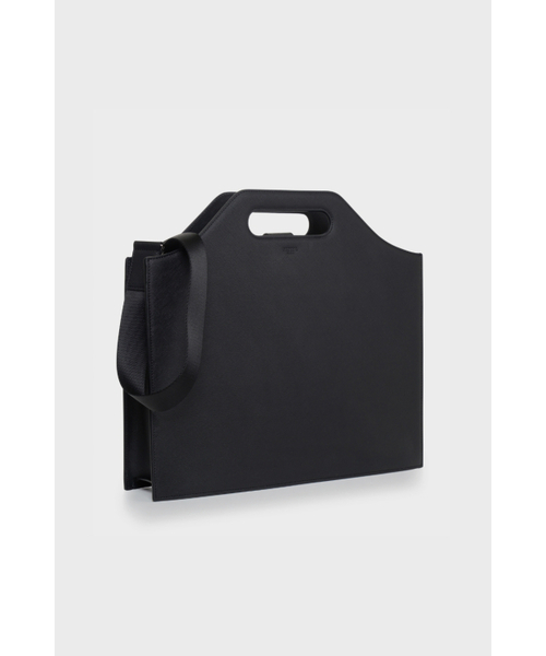PROXY.L(プロキシエル)の「Solid Briefcase (Large/Black)(ビジネスバッグ・レディース・その他・FREE)」の1枚目の写真