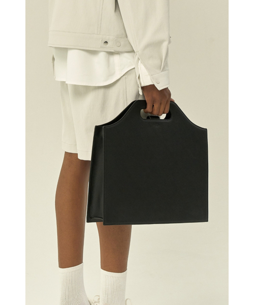 PROXY.L(プロキシエル)の「Solid Briefcase (Large/Black)(ビジネスバッグ・レディース・その他・FREE)」の5枚目の写真