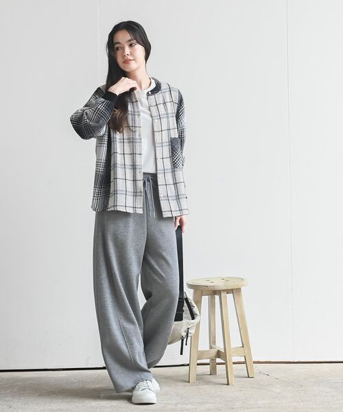 rps(アールピーエス)の「ダンボールイージーパンツ(スウェットパンツ・レディース・杢グレー/ブラック・フリー)」の19枚目の写真