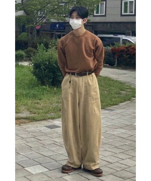 LENGAGEMENT（ランガージュマン）の「スモールハート スウェット [ブラウン]（スウェット・レディース・その他・MEDIUM）」の5枚目の写真