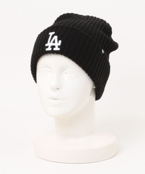 '47（フォーティーセブン）の「【'47】CUFF KNIT Harbor MLB / 9カラー（ニットキャップ/ビーニー・メンズ・ブラック系1/ブラウン/ブラック系3/ホワイト/ブラック系/ネイビー/ブラック/ブラック系2/ブルー・ONE SIZE）」の4枚目の写真