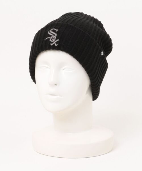 '47（フォーティーセブン）の「【'47】CUFF KNIT Harbor MLB / 9カラー（ニットキャップ/ビーニー・メンズ・ブラック系1/ブラウン/ブラック系3/ホワイト/ブラック系/ネイビー/ブラック/ブラック系2/ブルー・ONE SIZE）」の6枚目の写真