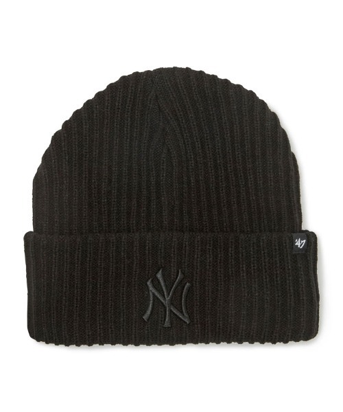 '47（フォーティーセブン）の「【'47】CUFF KNIT Harbor MLB / 9カラー（ニットキャップ/ビーニー・メンズ・ブラック系1/ブラウン/ブラック系3/ホワイト/ブラック系/ネイビー/ブラック/ブラック系2/ブルー・ONE SIZE）」の3枚目の写真